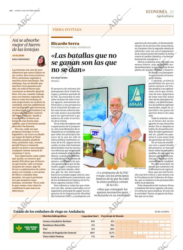 ABC SEVILLA 27-10-2025 página 49
