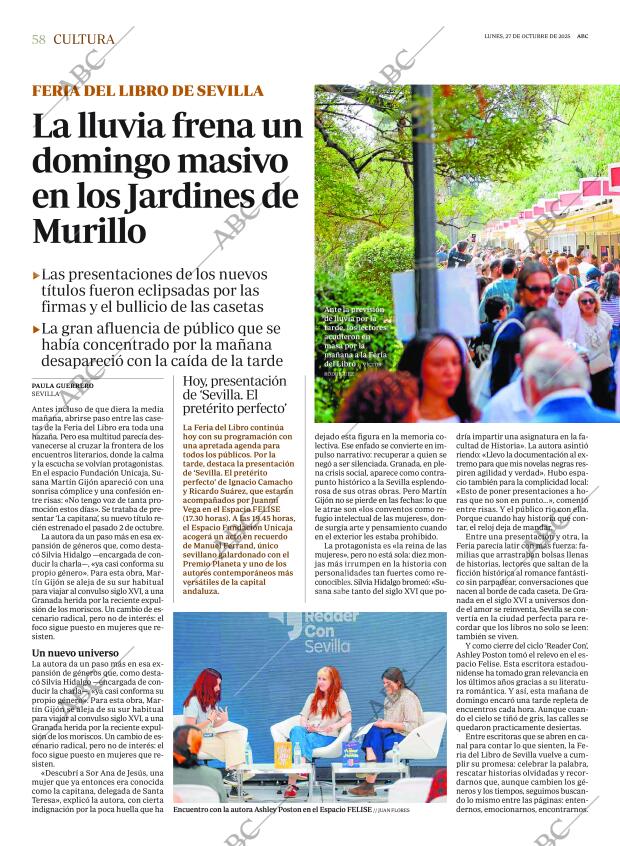 ABC SEVILLA 27-10-2025 página 58
