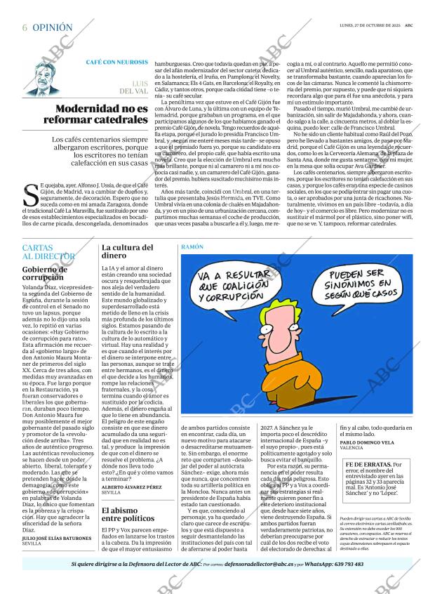 ABC SEVILLA 27-10-2025 página 6