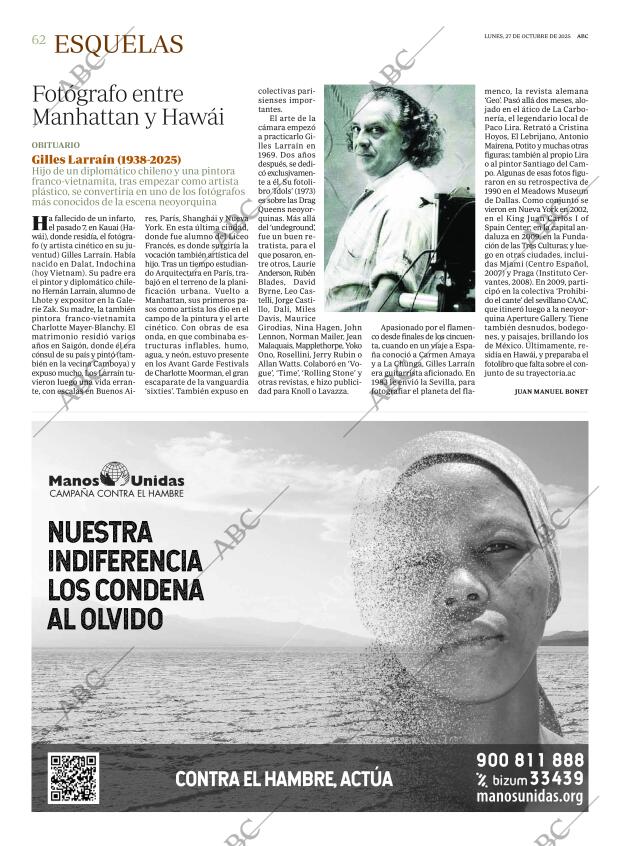 ABC SEVILLA 27-10-2025 página 62