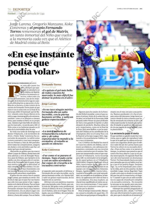 ABC SEVILLA 27-10-2025 página 70