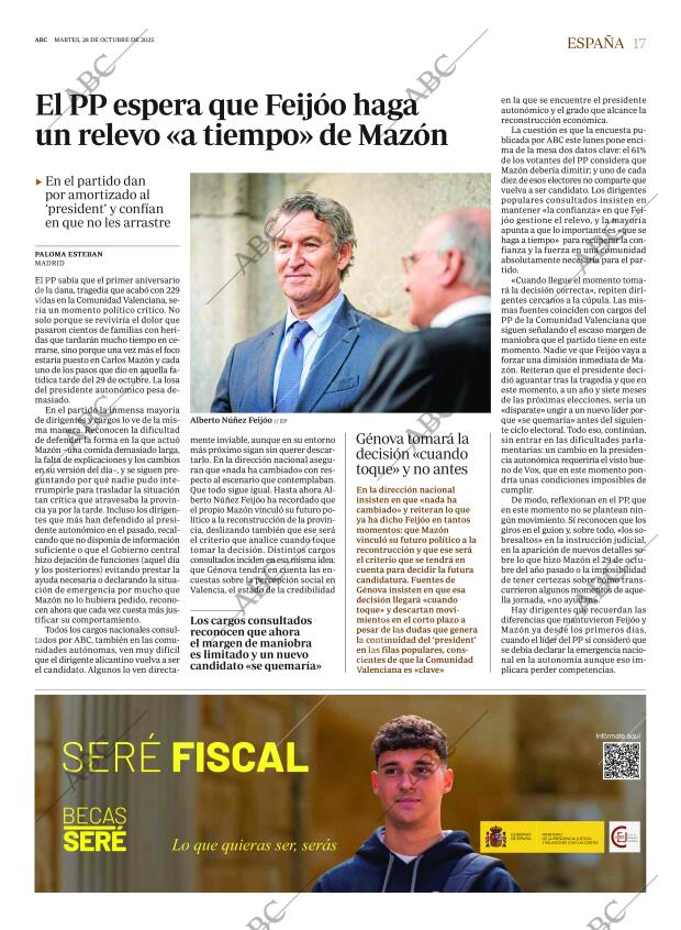 ABC MADRID 28-10-2025 página 17