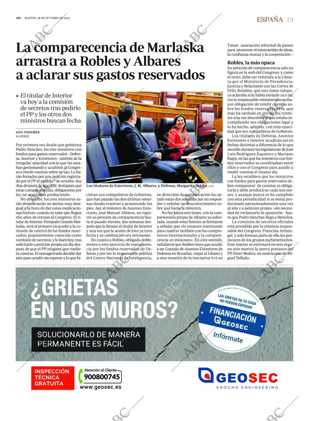 ABC MADRID 28-10-2025 página 19
