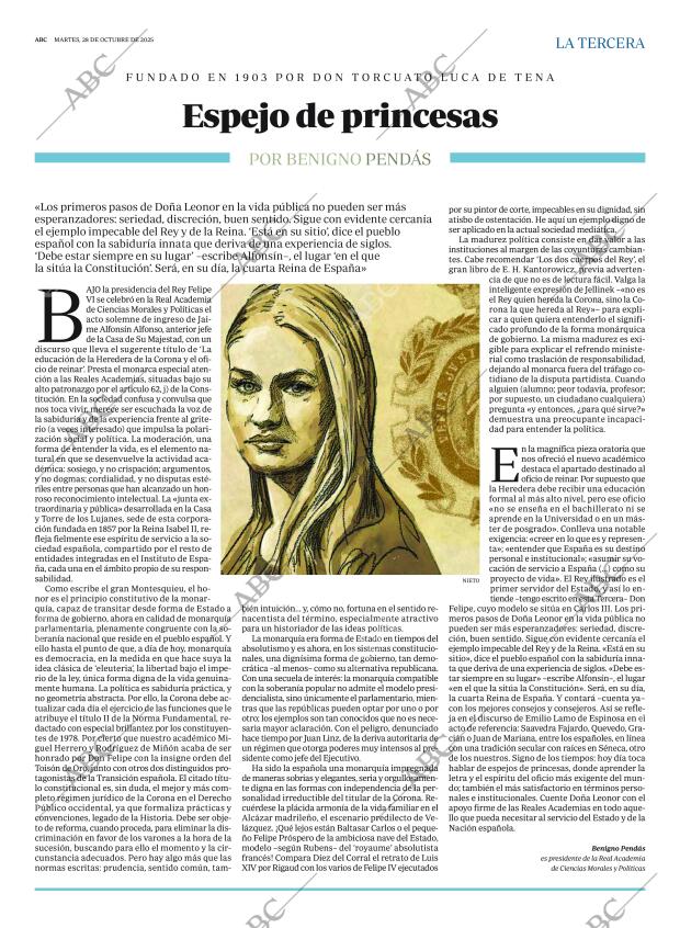 ABC MADRID 28-10-2025 página 3