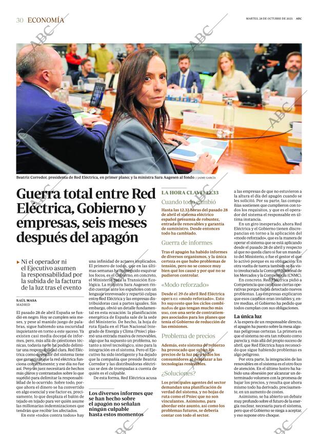 ABC MADRID 28-10-2025 página 30