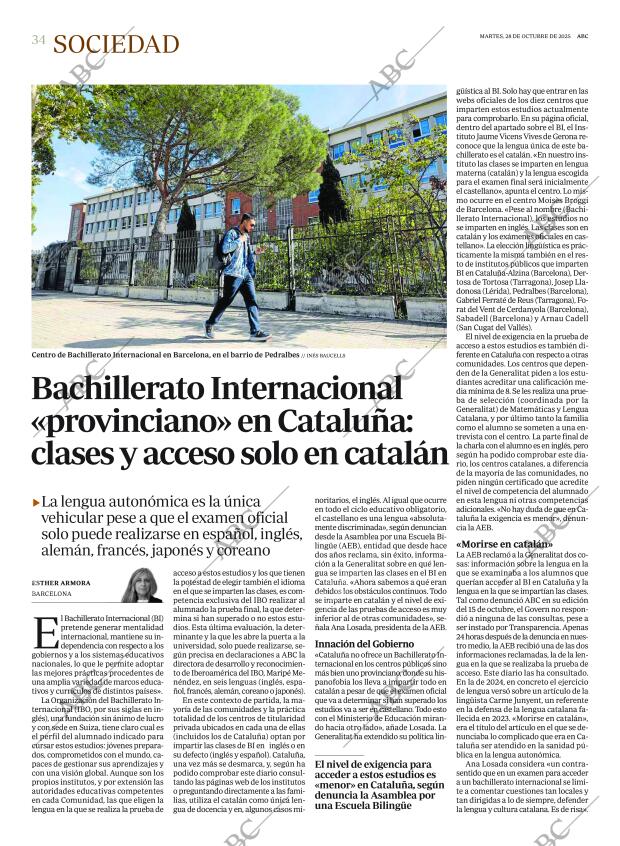 ABC MADRID 28-10-2025 página 34