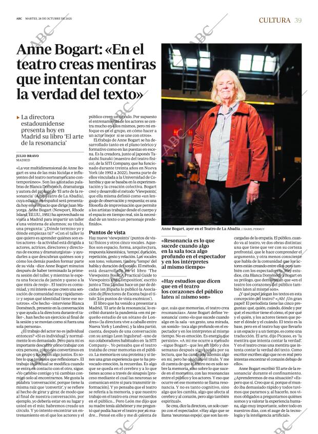 ABC MADRID 28-10-2025 página 39