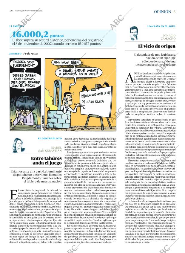 ABC MADRID 28-10-2025 página 5