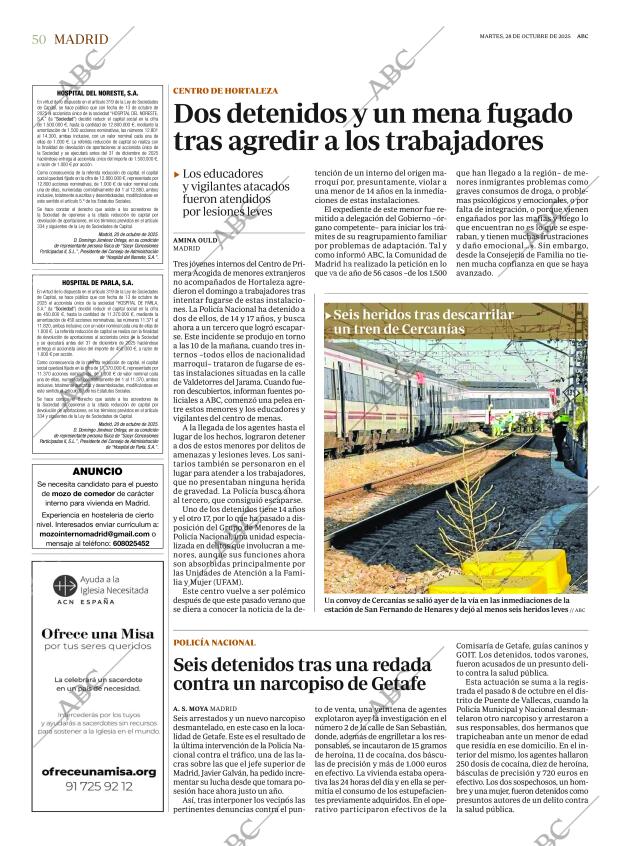 ABC MADRID 28-10-2025 página 50