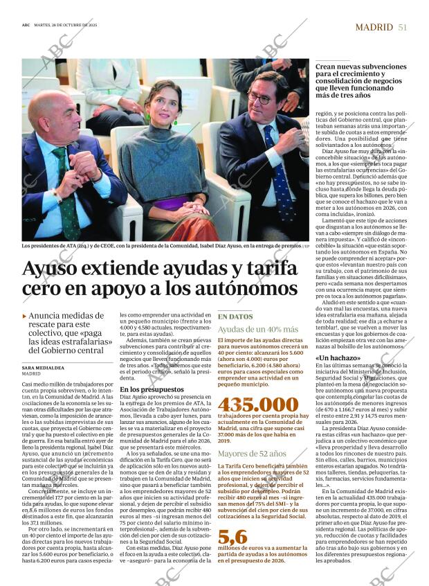 ABC MADRID 28-10-2025 página 51