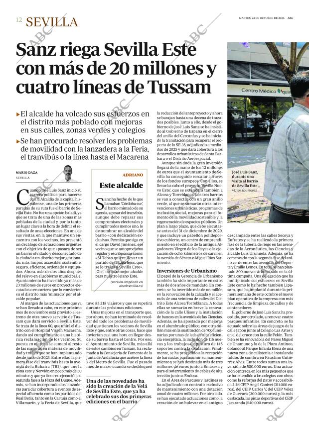 ABC SEVILLA 28-10-2025 página 12