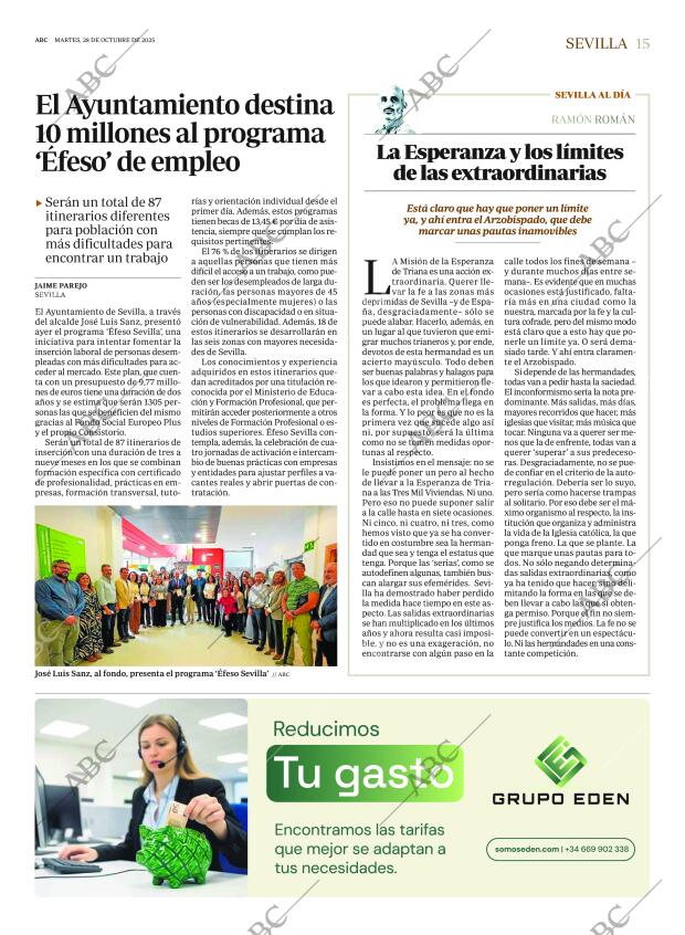 ABC SEVILLA 28-10-2025 página 15