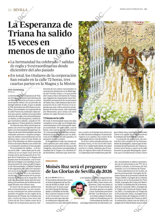 ABC SEVILLA 28-10-2025 página 20
