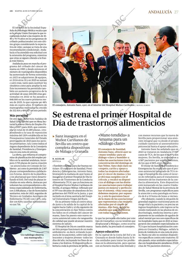 ABC SEVILLA 28-10-2025 página 27