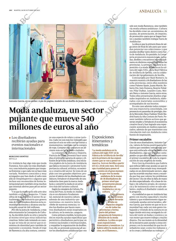 ABC SEVILLA 28-10-2025 página 31