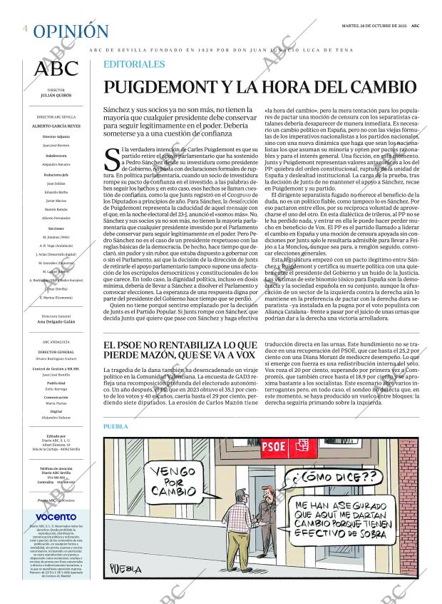 ABC SEVILLA 28-10-2025 página 4