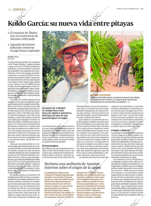 ABC SEVILLA 28-10-2025 página 40