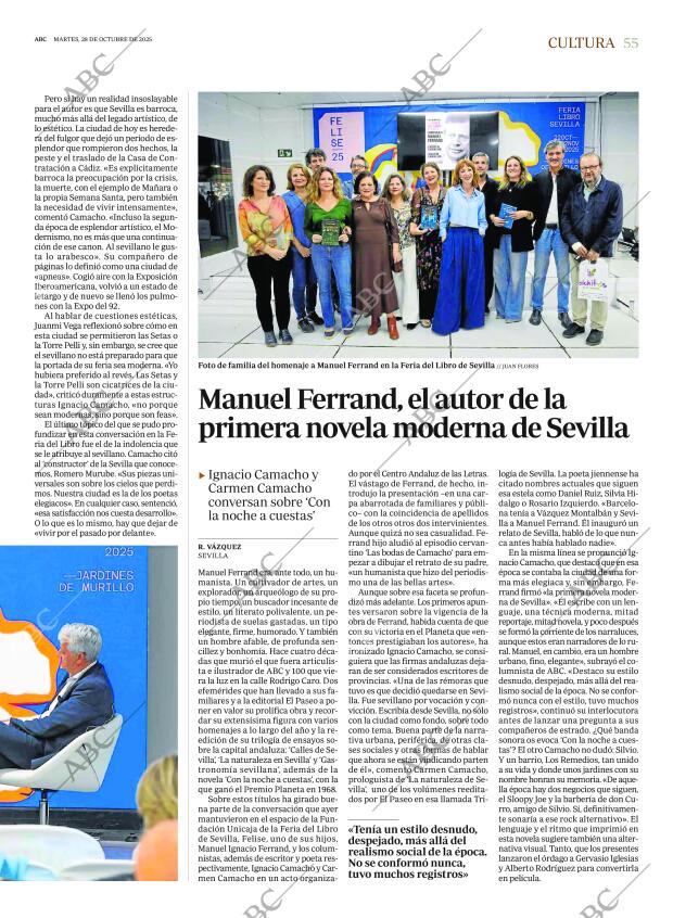 ABC SEVILLA 28-10-2025 página 55