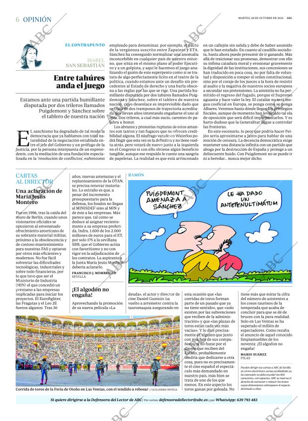 ABC SEVILLA 28-10-2025 página 6