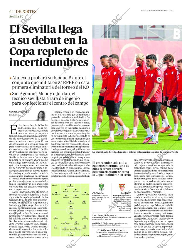 ABC SEVILLA 28-10-2025 página 64