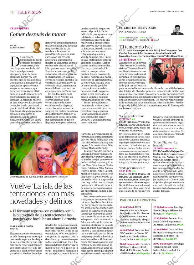 ABC SEVILLA 28-10-2025 página 70