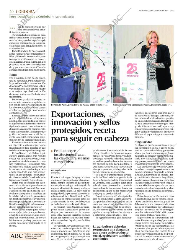 ABC CORDOBA 29-10-2025 página 20