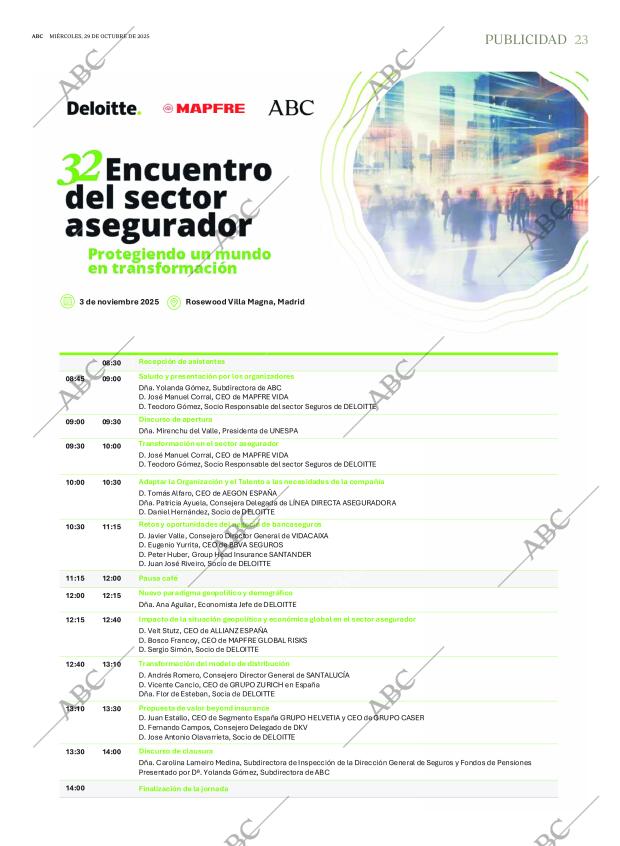 ABC MADRID 29-10-2025 página 23