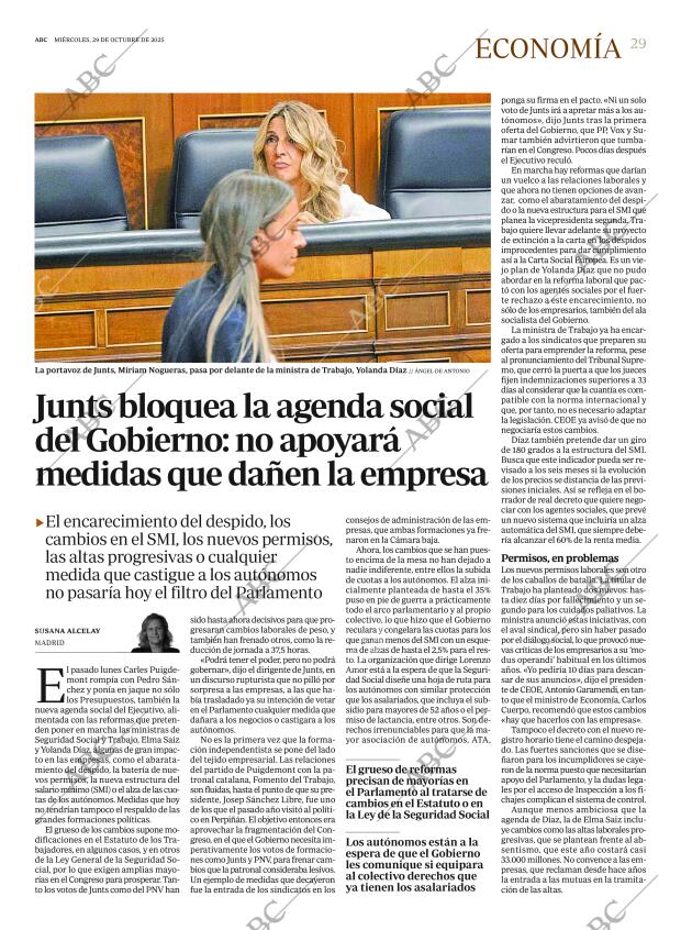 ABC MADRID 29-10-2025 página 29