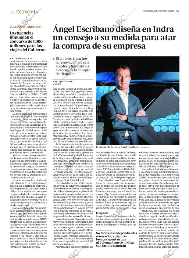 ABC MADRID 29-10-2025 página 32