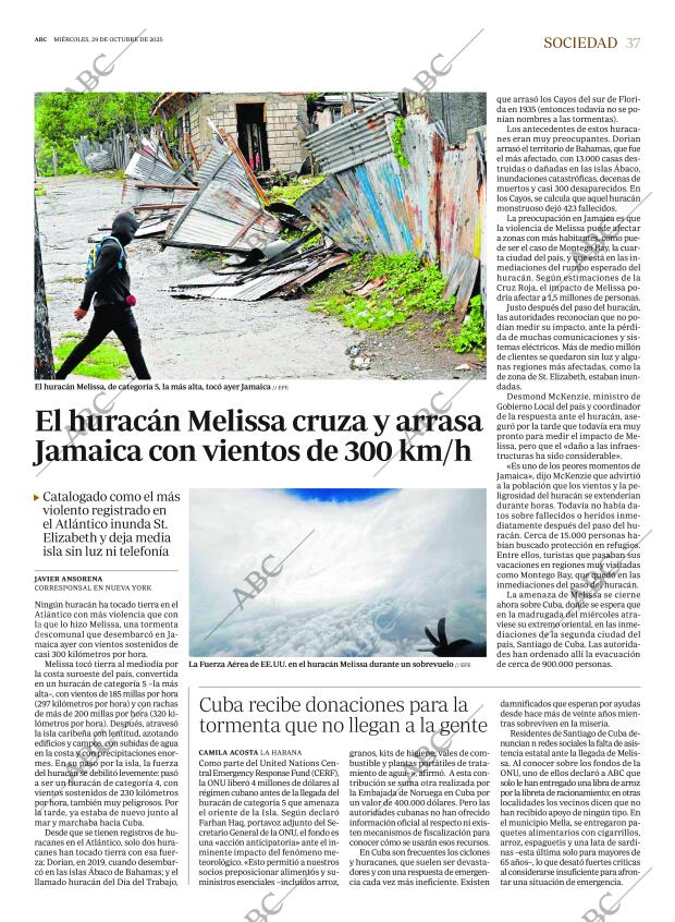 ABC MADRID 29-10-2025 página 37