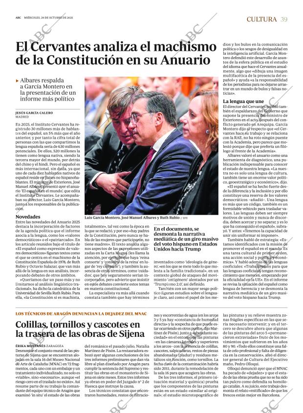 ABC MADRID 29-10-2025 página 39