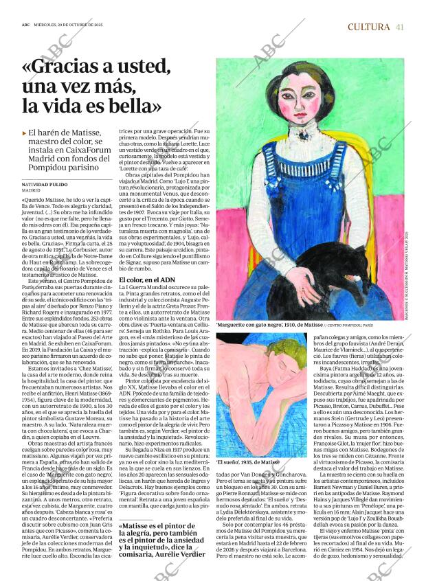 ABC MADRID 29-10-2025 página 41