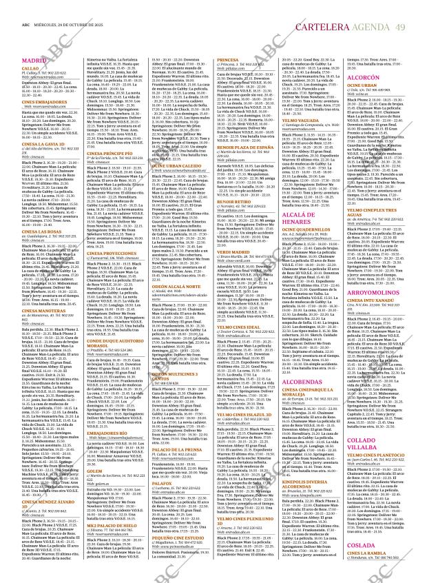 ABC MADRID 29-10-2025 página 49