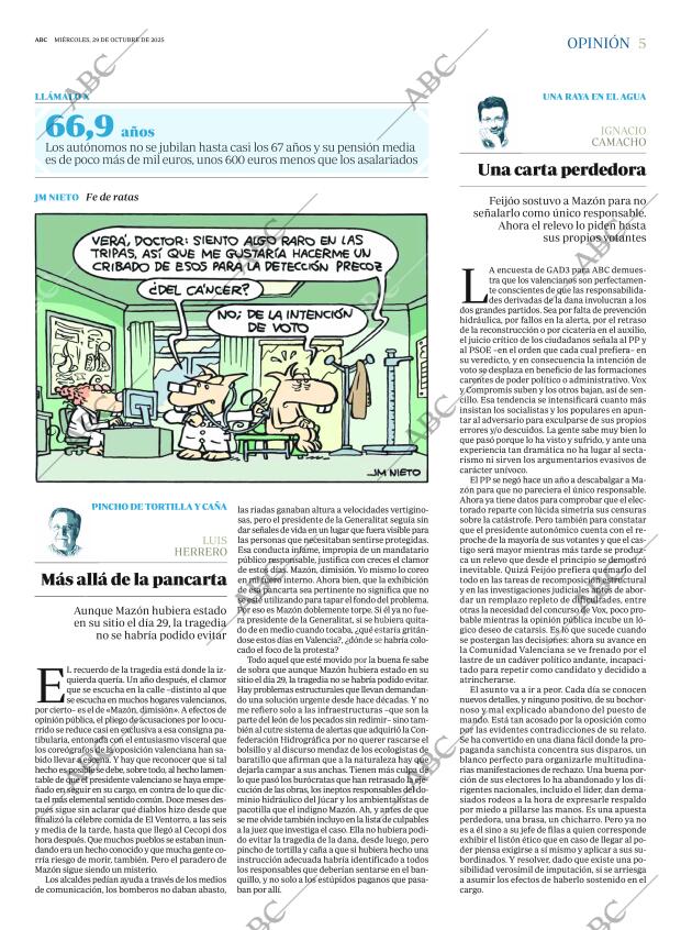 ABC MADRID 29-10-2025 página 5