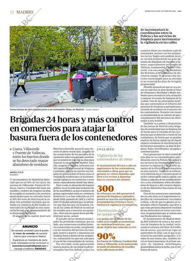 ABC MADRID 29-10-2025 página 52