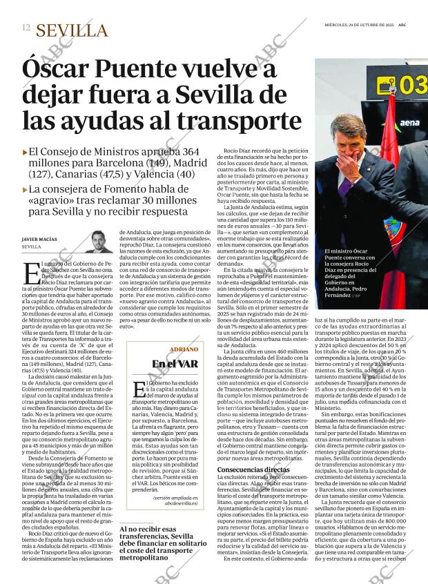 ABC SEVILLA 29-10-2025 página 12