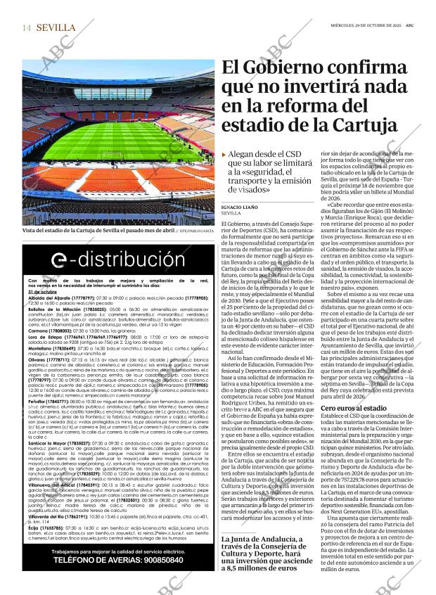ABC SEVILLA 29-10-2025 página 14