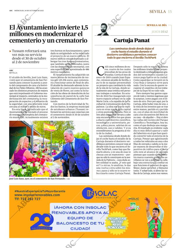 ABC SEVILLA 29-10-2025 página 15
