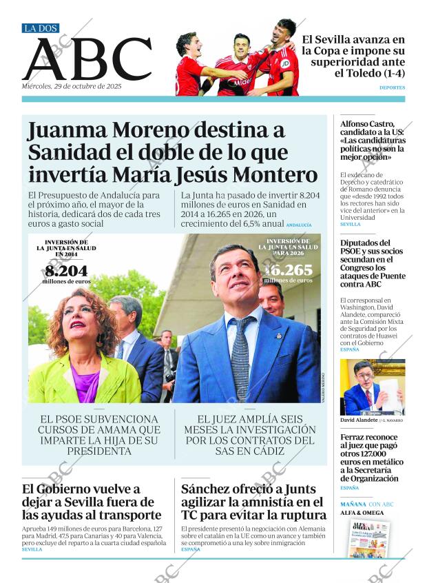 ABC SEVILLA 29-10-2025 página 2