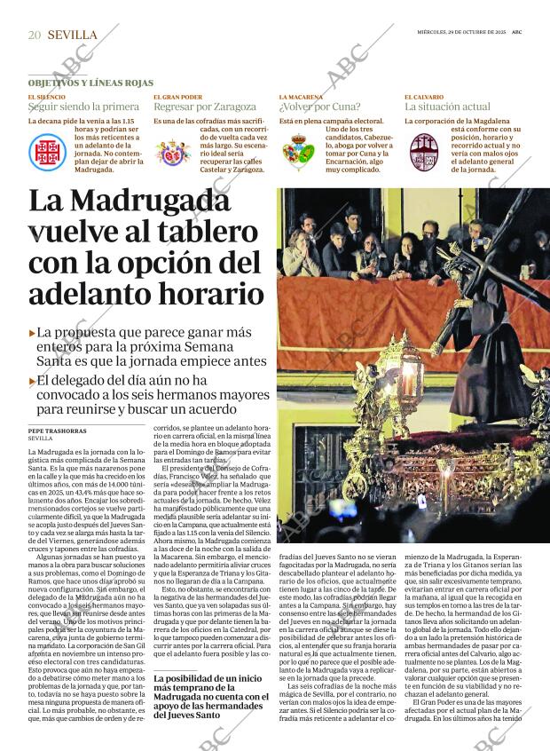 ABC SEVILLA 29-10-2025 página 20