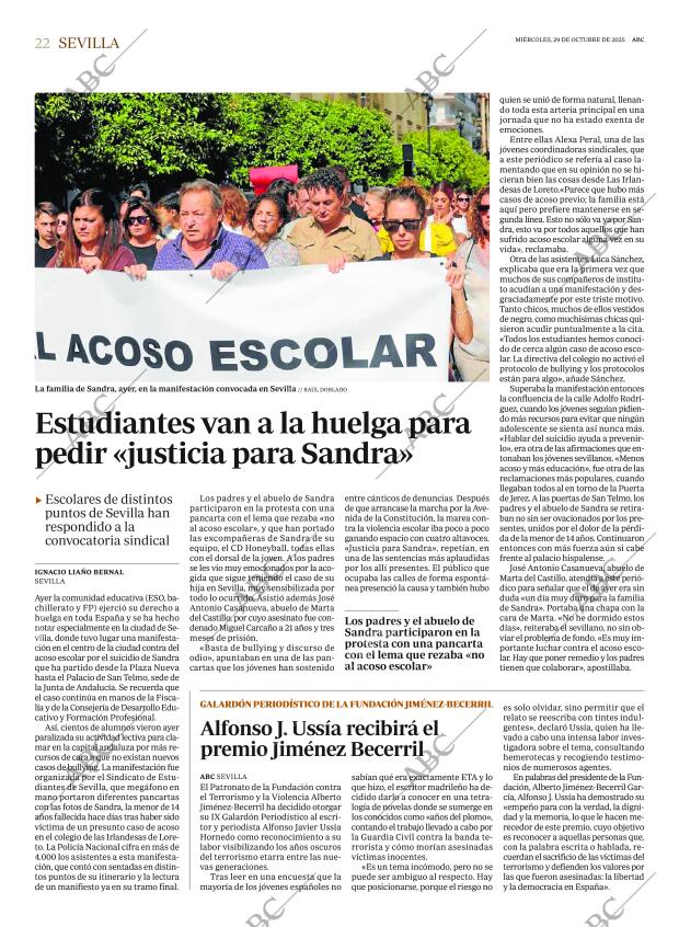 ABC SEVILLA 29-10-2025 página 22