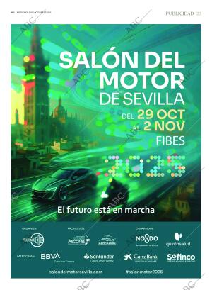 ABC SEVILLA 29-10-2025 página 23