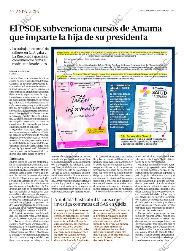 ABC SEVILLA 29-10-2025 página 30