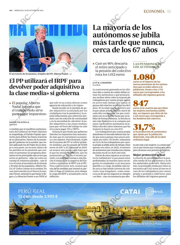 ABC SEVILLA 29-10-2025 página 45