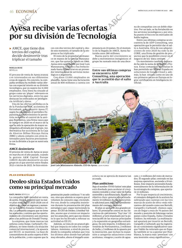 ABC SEVILLA 29-10-2025 página 46