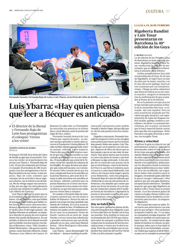 ABC SEVILLA 29-10-2025 página 57
