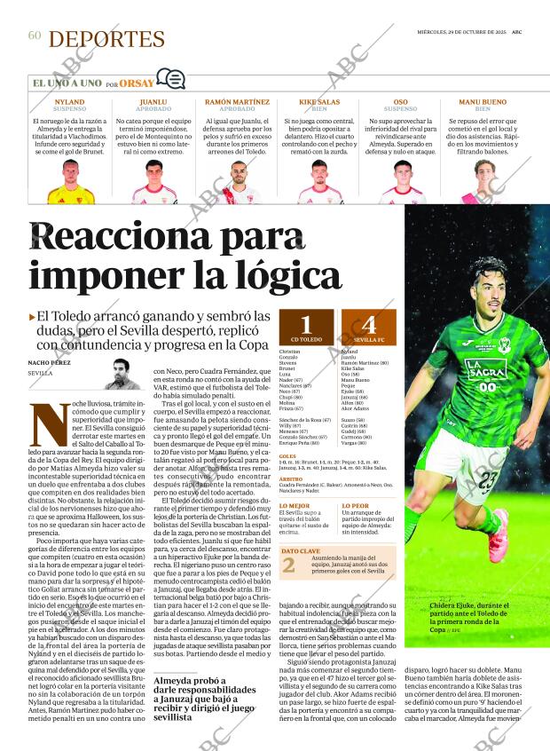 ABC SEVILLA 29-10-2025 página 60