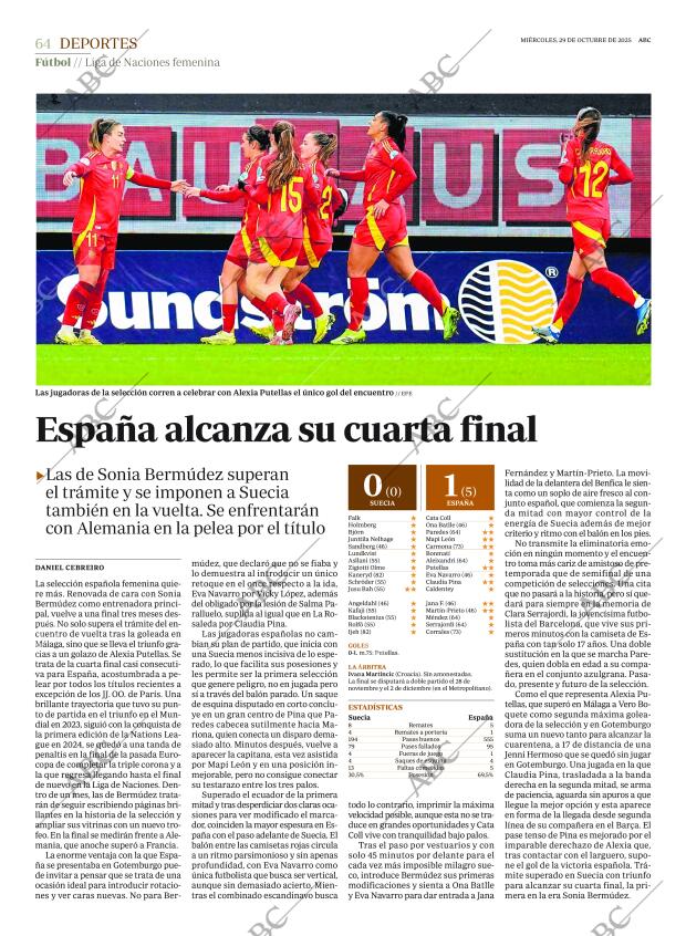ABC SEVILLA 29-10-2025 página 64