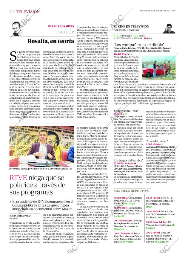 ABC SEVILLA 29-10-2025 página 70