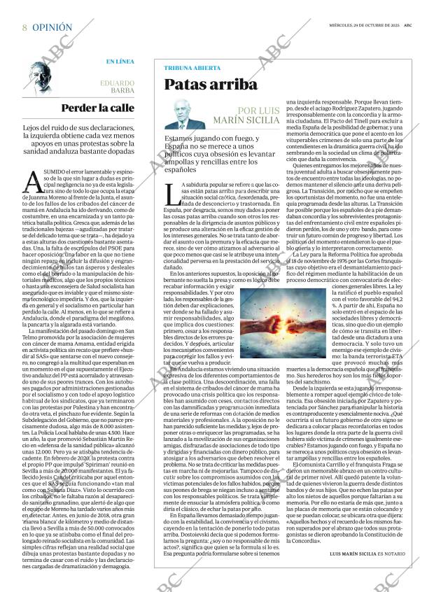 ABC SEVILLA 29-10-2025 página 8